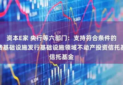 资本E家 央行等六部门：支持符合条件的消费基础设施发行基础设施领域不动产投资信托基金