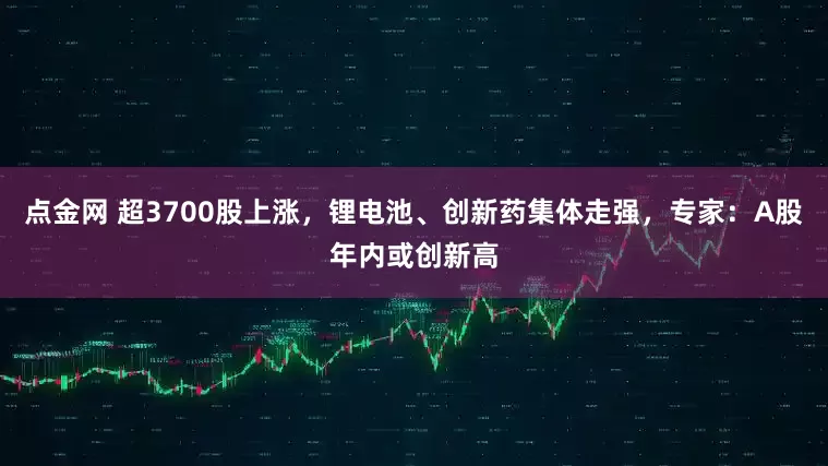 点金网 超3700股上涨，锂电池、创新药集体走强，专家：A股年内或创新高
